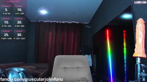 Snapshot of muscularjohnforu chatting on 02/20/25, 07:34 click icon for peach online show from 02/20/25, 07:34