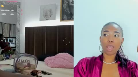 Snapshot of myblackdope_ chatting on 07/24/26, 12:36 Samanta online show from 07/24/26, 12:36