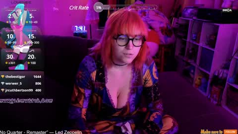 Snapshot of myrtlemystic chatting on 01/24/25, 12:42 Myrtle Faust online show from 01/24/25, 12:42