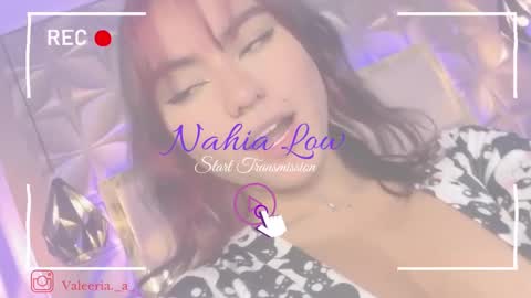Snapshot of nahia_low chatting on 03/03/25, 03:08  Valeria  online show from 03/03/25, 03:08