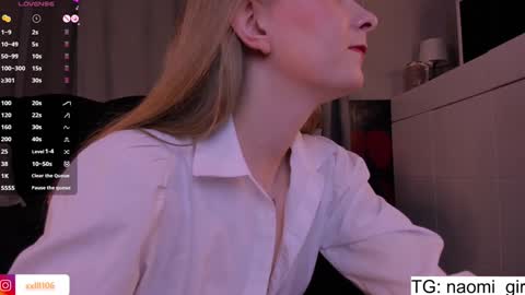 Snapshot of naomigirl33 chatting on 12/23/24, 05:32 Naomi Dear I will be online at 1200 UTC online show from 12/23/24, 05:32