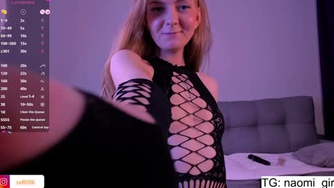 Snapshot of naomigirl33 chatting on 01/24/25, 09:39 Naomi Dear I will be online at 1200 UTC online show from 01/24/25, 09:39