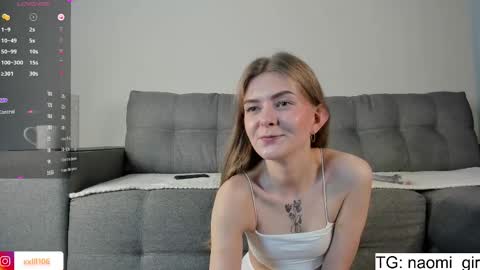 Snapshot of naomigirl33 chatting on 02/28/25, 09:25 Naomi Dear I will be online at 1200 UTC online show from 02/28/25, 09:25