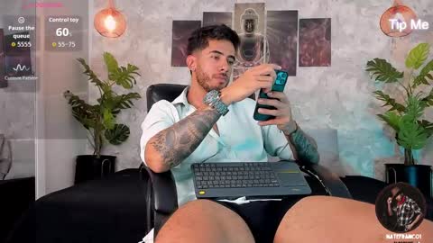 Snapshot of nate_franco chatting on 10/16/25, 12:00 Nate Franco online show from 10/16/25, 12:00