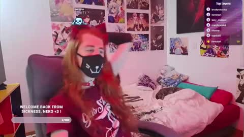 Snapshot of neko_nyaaa chatting on 01/15/26, 02:21 Neko online show from 01/15/26, 02:21