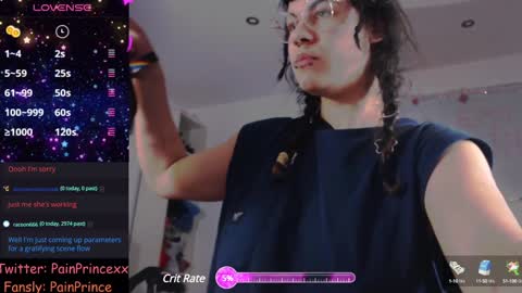 Snapshot of pain_prince chatting on 01/13/25, 03:04 Pain Prince online show from 01/13/25, 03:04