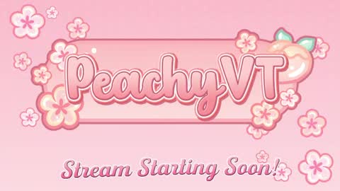 Snapshot of peachyvt chatting on 05/25/26, 07:36 Peachy aka Emmi or Mimi online show from 05/25/26, 07:36