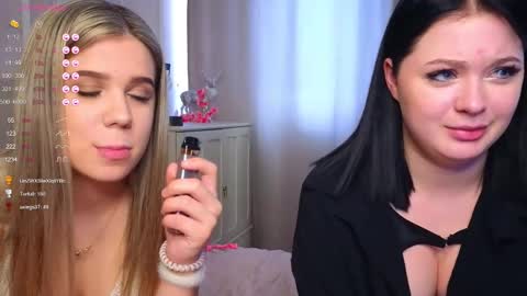 Lora black  and Lili blonde welcome you here online show from 02/28/25, 10:30