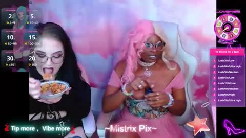 Snapshot of pixiebob25 chatting on 01/23/25, 06:24 Thekawaiidomme online show from 01/23/25, 06:24