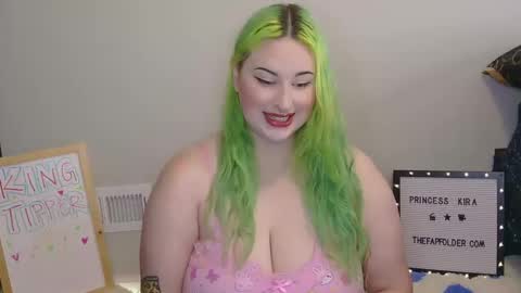 Princess Kira online show from 10/10/25, 02:05