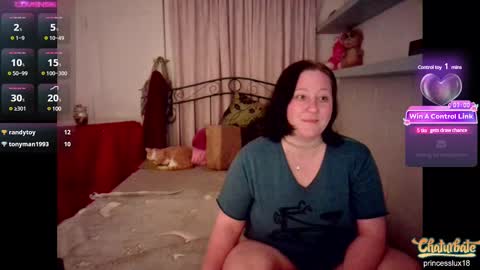 Snapshot of princesslux18 chatting on 12/07/24, 08:49 Lux Alot Luxi online show from 12/07/24, 08:49