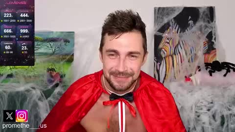 Snapshot of promethe_us chatting on 10/31/25, 11:11 Prometheus original online show from 10/31/25, 11:11