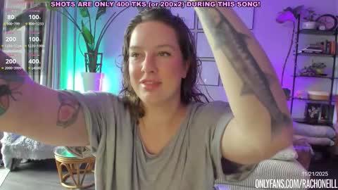 Rach ONeill online show from 11/21/25, 03:11