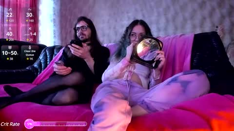 Snapshot of rainbowpony420 chatting on 02/26/25, 07:31 Joline and Alexa online show from 02/26/25, 07:31