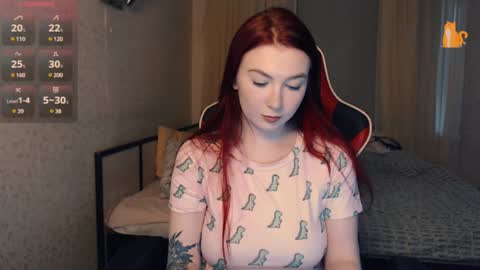 Snapshot of redhaired_kitty chatting on 01/30/25, 10:29 Lina online show from 01/30/25, 10:29