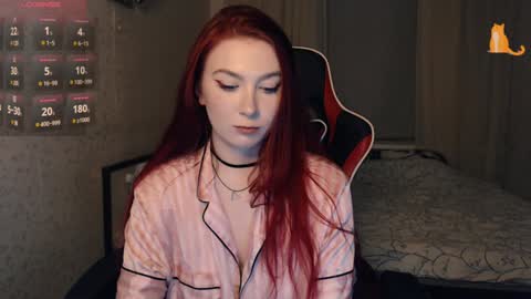 Snapshot of redhaired_kitty chatting on 01/31/25, 01:54 Lina online show from 01/31/25, 01:54