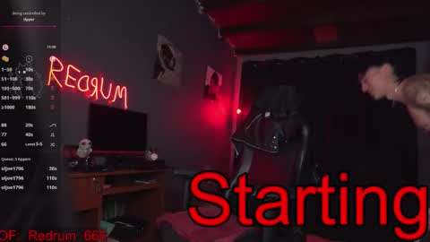 Snapshot of redrum_696 chatting on 10/30/25, 12:17 Red online show from 10/30/25, 12:17