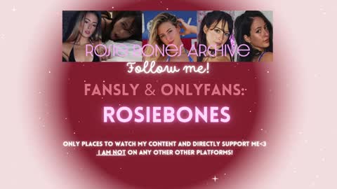 Rosie Bones online show from 12/05/25, 12:08