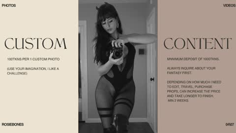 Rosie Bones online show from 04/24/26, 11:40