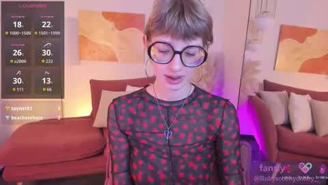 Snapshot of rubytwinkle chatting on 10/27/25, 08:35 Ruby online show from 10/27/25, 08:35