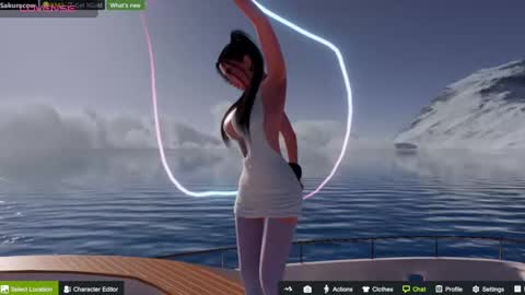 SAKURA COW online show from 12/25/24, 07:02