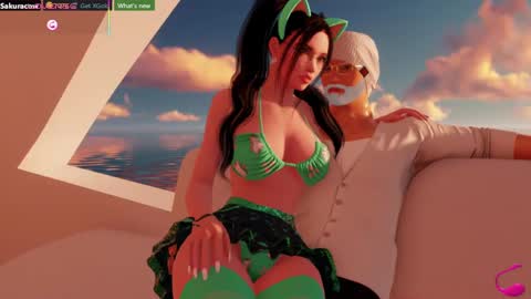 SAKURA COW online show from 02/25/25, 06:47