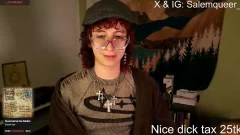Snapshot of salemqueer_ chatting on 09/10/25, 01:49 Sam online show from 09/10/25, 01:49