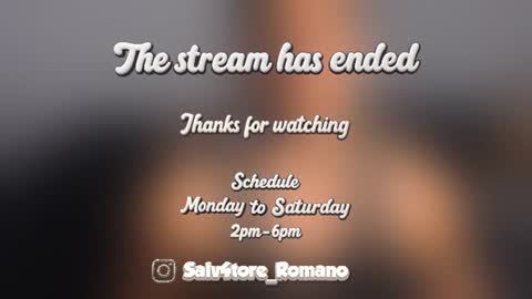 Salvatore online show from 07/01/26, 02:57