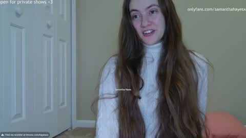 Snapshot of samanthahayesxoxo chatting on 12/24/24, 05:49 The Real Samantha Hayes haha online show from 12/24/24, 05:49
