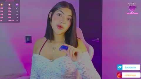 Snapshot of samara_lam chatting on 09/25/25, 12:58 Sammy  online show from 09/25/25, 12:58