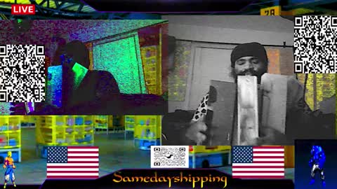 Snapshot of samedayshipping chatting on 12/14/25, 06:19 OmniNegate online show from 12/14/25, 06:19