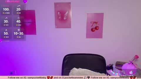 Snapshot of sampuckettbaby chatting on 05/02/26, 05:07 sampuckettbaby online show from 05/02/26, 05:07