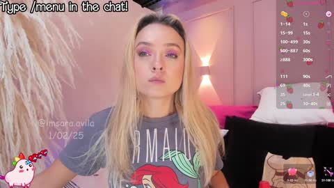 SaraAvila  online show from 02/02/25, 03:10