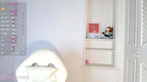 Snapshot of saraxp chatting on 05/23/26, 06:01 Sara Sofa online show from 05/23/26, 06:01