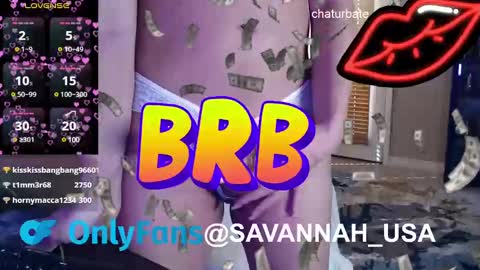 Snapshot of savannah_ts chatting on 01/29/25, 08:25 Onlyfans Savannah usa online show from 01/29/25, 08:25