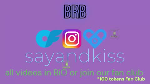 Say and kiss online show from 01/17/26, 11:19