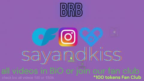 Say and kiss online show from 04/20/26, 08:28