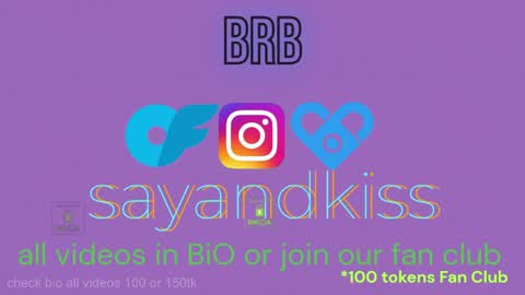 Say and kiss online show from 04/24/26, 01:41