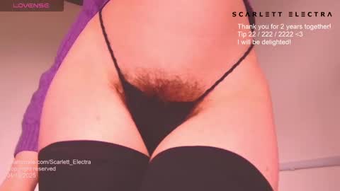 SCARLETT ELECTRA  -  online show from 10/04/25, 01:42
