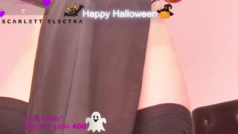 SCARLETT ELECTRA  -  online show from 10/31/25, 03:24