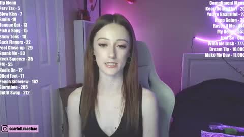 Snapshot of scarlettmaee chatting on 03/14/26, 03:12 scarlettmae online show from 03/14/26, 03:12