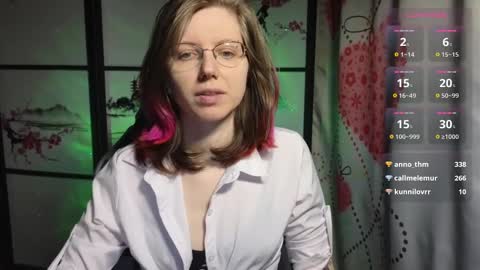 Snapshot of scarlettsrose chatting on 01/27/25, 12:12 Scarlett online show from 01/27/25, 12:12