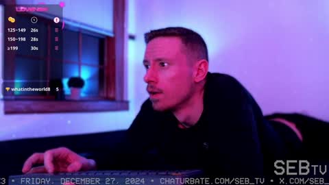 Sebastian online show from 12/27/24, 08:02