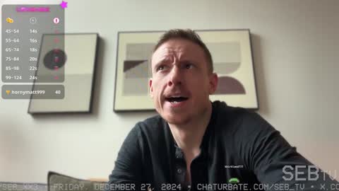 Sebastian online show from 12/27/24, 07:35