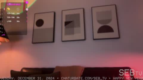 Sebastian online show from 01/01/25, 12:11