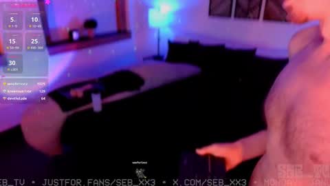 Sebastian online show from 01/13/25, 09:08