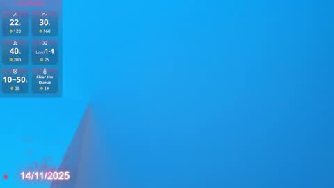 Sebastian online show from 11/14/25, 08:51