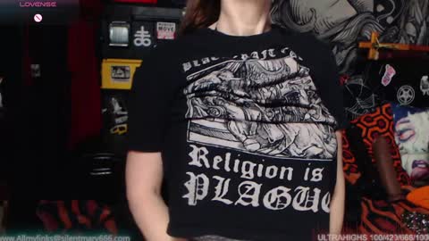 Allmylinkssilentmary666 online show from 01/31/25, 04:25