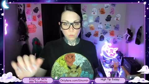 Sinomin online show from 11/11/25, 11:27