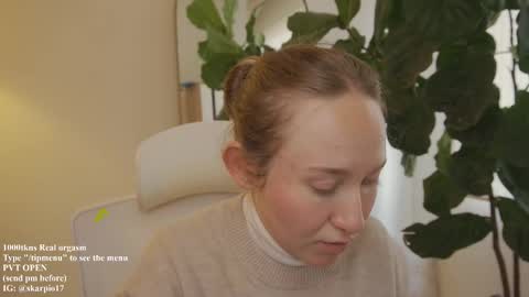 Im Scarlett  ONLINE  5pm-10pm NYC time  online show from 10/26/25, 04:02